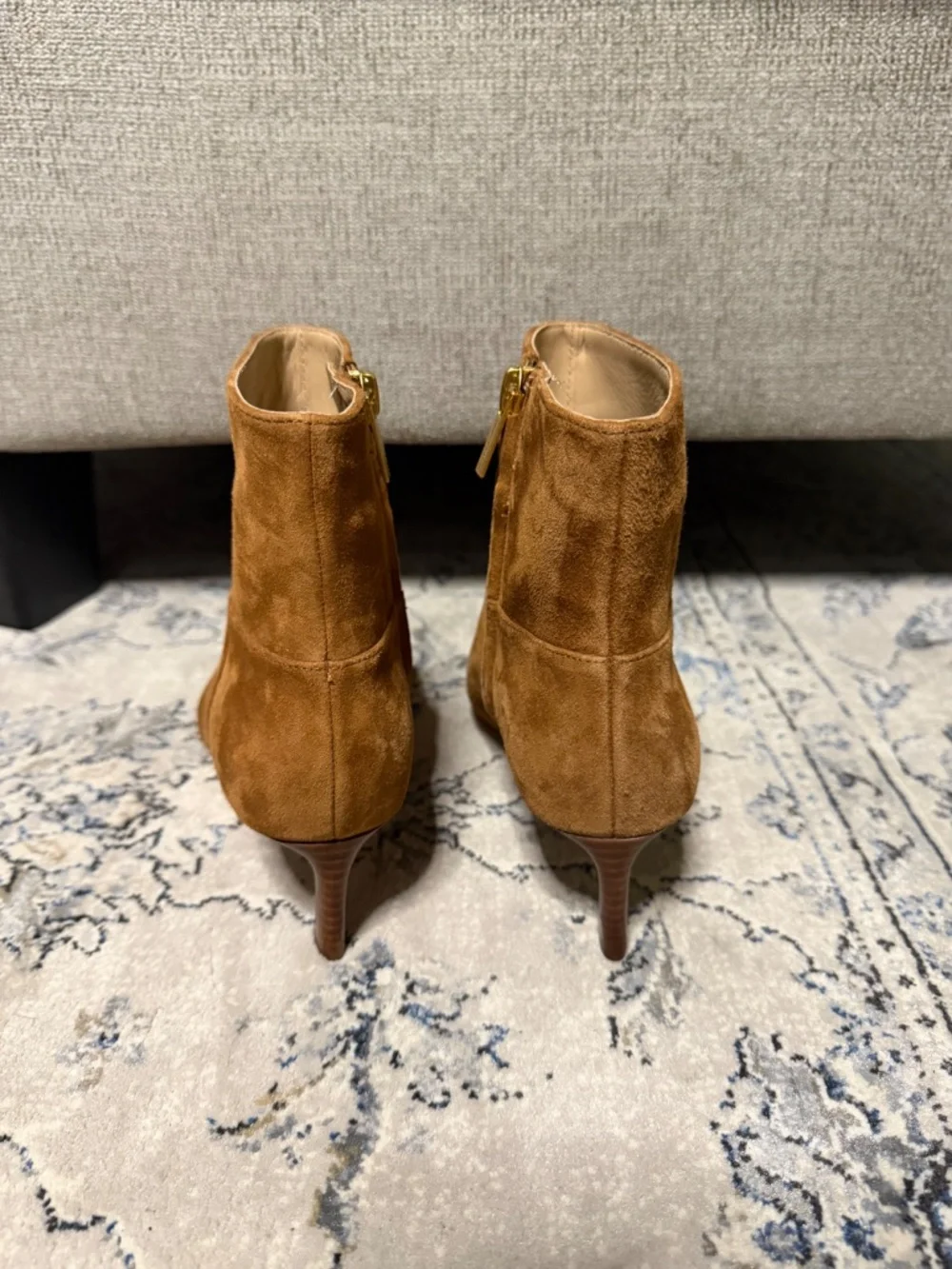 Veronica Beard Kelby Hazelnut Suede